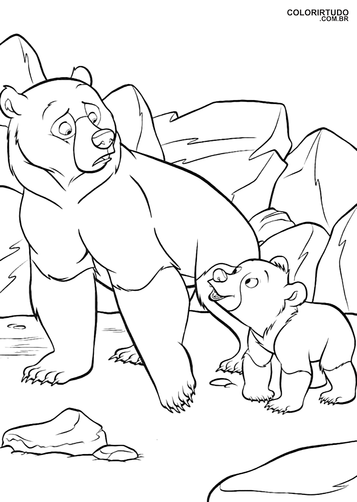 desenhos do irmao urso para colorir e imprimir 39