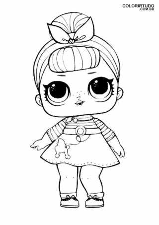 LOL Malvorlagen Überraschung lol mit Kopftuch zum Ausdrucken