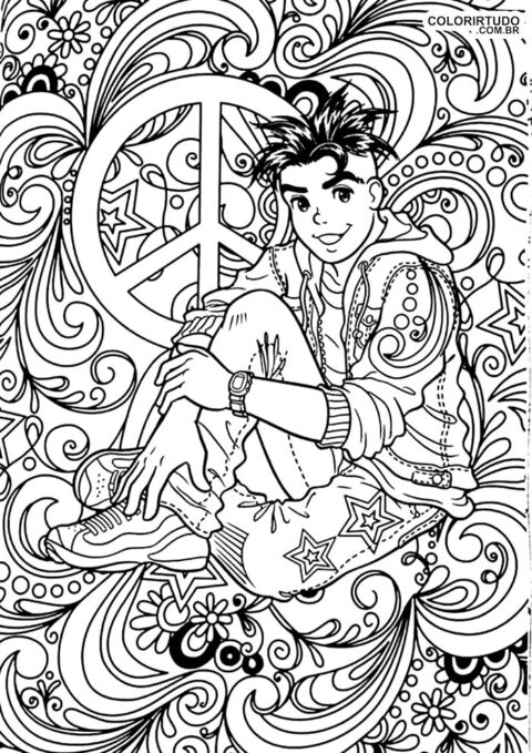 Imagens Turma da Mônica Jovem para Colorir!