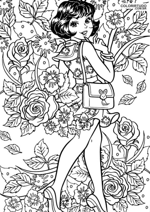 Kolorowanka dla młodych Monica's Gang