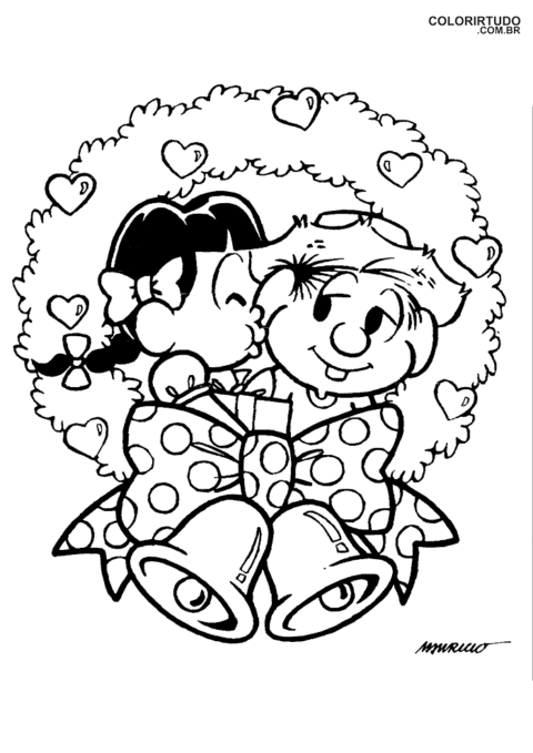 Monica's gang at Christmas