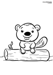 Animales lindos para colorear