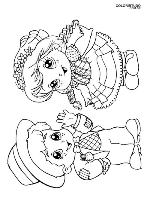 Festa Junina tegning til trykk