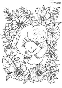 Dibujos de animales salvajes para imprimir