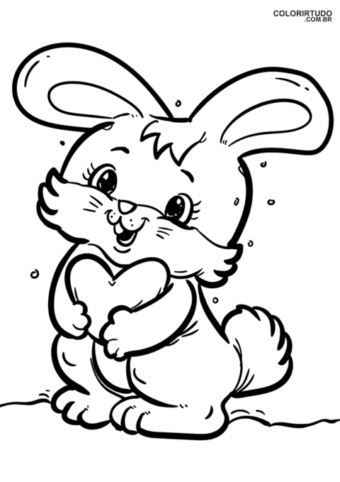 Desenho De Coelho Para Imprimir