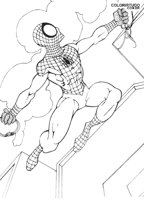 Spiderman Coloring Page