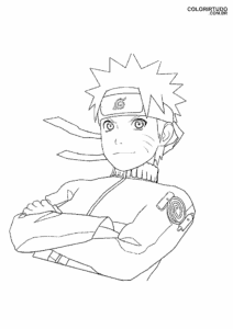 Desenho De Naruto Para Imprimir