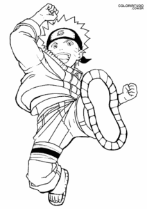 Kolorowanki Naruto