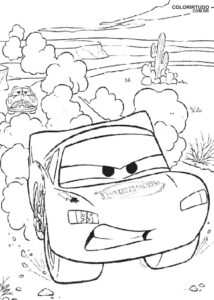 Desenho Do Relampago Mcqueen Para Imprimir