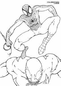 Spiderman Coloring Pages