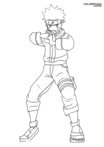 Dibujo de Naruto para imprimir