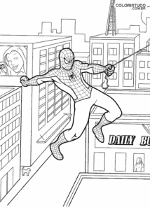 Coloriage Spiderman