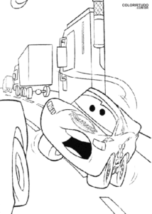 Desenho Para Colorir Mcqueen