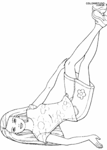 Desenho Para Imprimir Barbie
