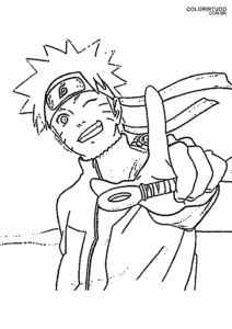 Desenho Para Imprimir Naruto