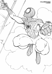 Spiderman Coloring Page