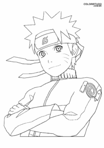 Kolorowanki Naruto
