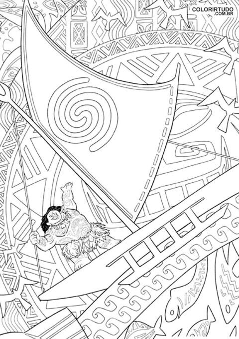 Brouillon pour peindre Maui