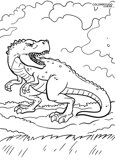 Coloriages de dinosaures