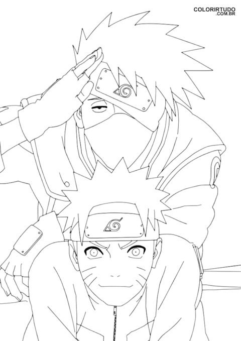 Kakashi-Malvorlagen zum Ausdrucken