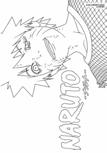 Dibujos para colorear de Naruto para imprimir