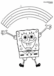 SpongeBob-Malvorlagen für Kinder