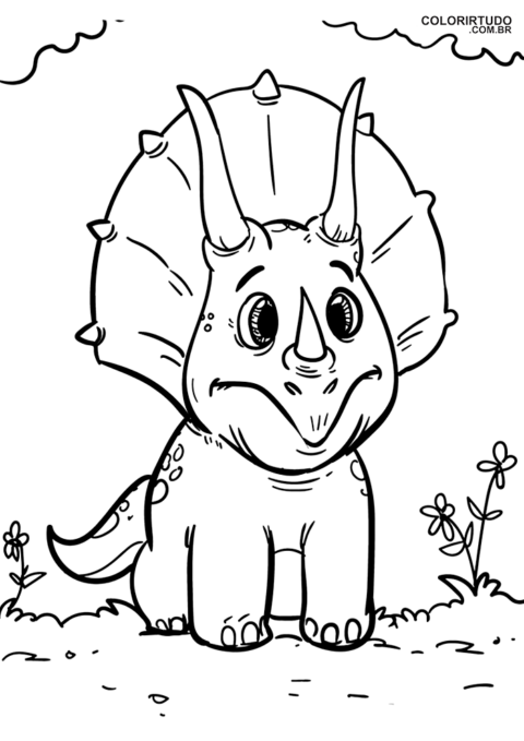 Dessins de dinosaures à imprimer