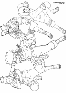 Kolorowanki Naruto