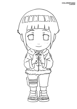 Pagine da colorare per bambini di Hinata