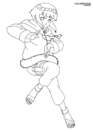 Hinata da stampare e colorare