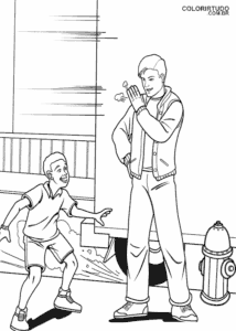 Spiderman Coloring Page Peter Parker