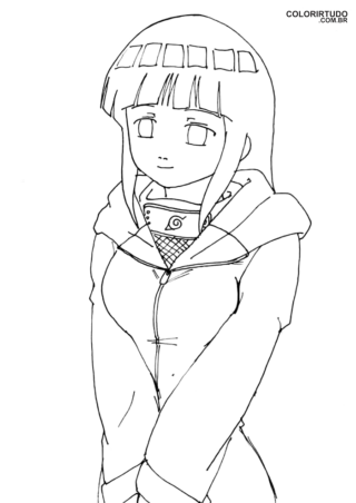 Pagine da colorare di Hinata