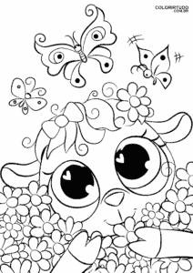 Kawaii-Färbung