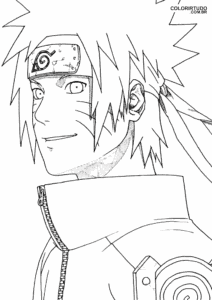 Naruto zum Ausmalen und Drucken