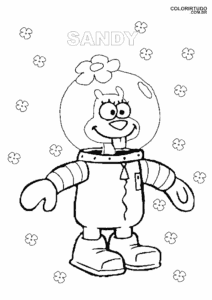 Ausmalbilder Sponge Bob