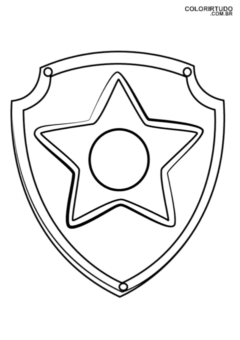 Patrulha Canina Para Colorir E Imprimir