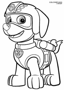 Páginas para colorear de Zuma