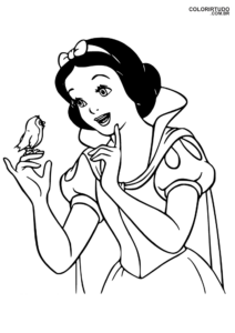 Snow White Coloring Pages To Print