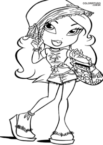 Bratz para colorear e imprimir