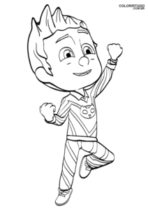 Colorir Pj Mask