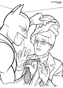 Batman Drawing To Color