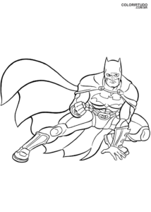 Batman Drawing Coloring