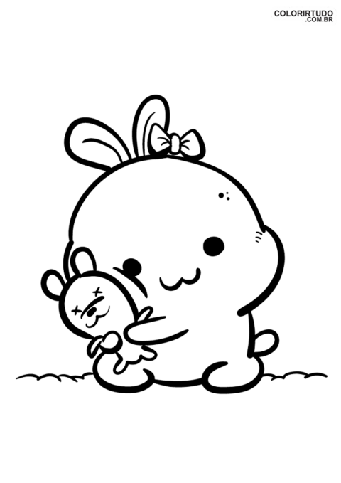 Desenho Bichinho Fofo Para Colorir E Imprimir