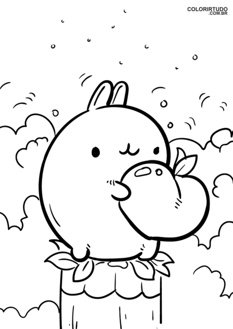 Desenho Bichinho Fofo Para Pintar