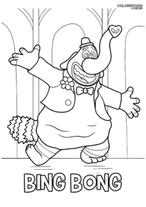 Bing Bong Coloring Pages