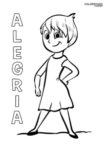 Joy Drawing From Inside Out Coloring Pages