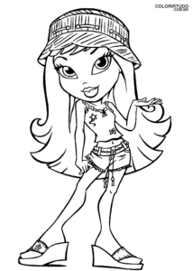 bratz dibujo a color