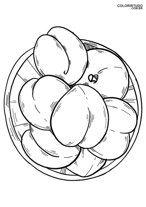 Pfirsich Malvorlagen