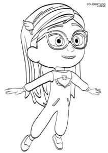 Desenho De Pintar Do Pj Masks
