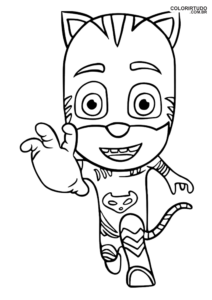 Desenho De Pj Masks Para Colorir